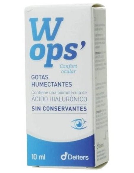 Wops Gotas Humectantes Sin Conservantes 10Ml. de Deiters