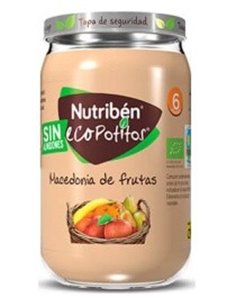 Nutriben Eco Potito Macedonia 235Gr.+6M de Nutriben