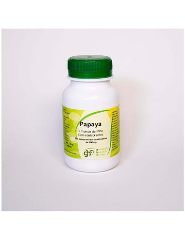 Papaya 600Mg. 100Comp. de Ghf