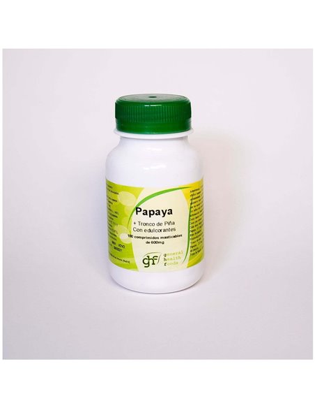 Papaya 600Mg. 100Comp. de Ghf