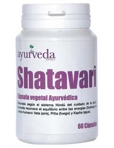 Shatavari 60 Cápsulas  Ayurveda Autentico