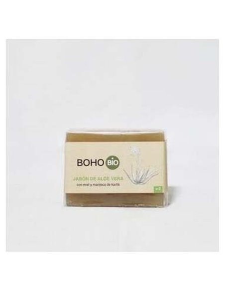 Aloe Miel Karite Jabon Pastilla 100G Bio de Boho