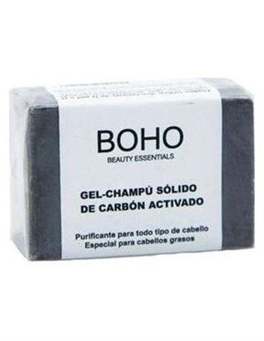 Champu Solido Carbon Activado 55Gr. de Boho