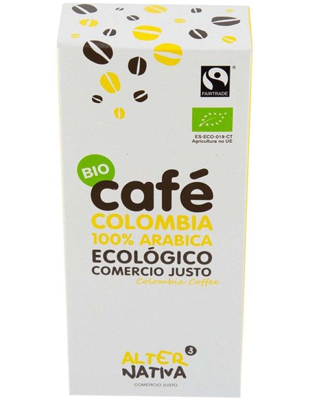 Cafe Colombia Molido 250Gr. Eco de Alternativa 3