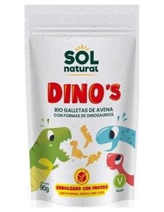 Reptil'S Galletas De Avena Y Fruta Bio 90 g  de Solnatural