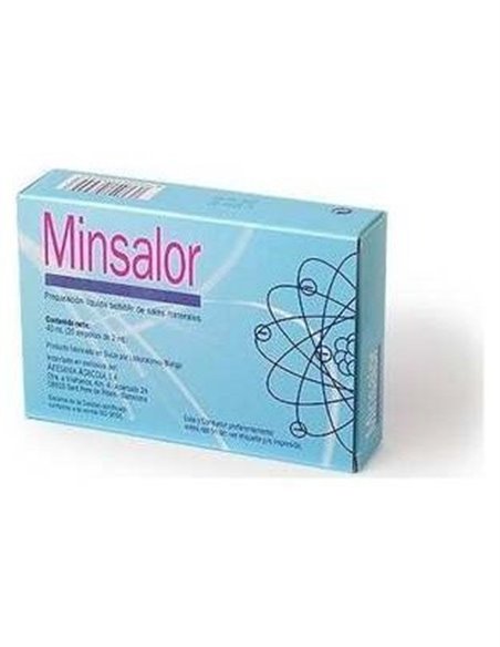Minsalor 20 Ampollas X 2 Ml de Artesania
