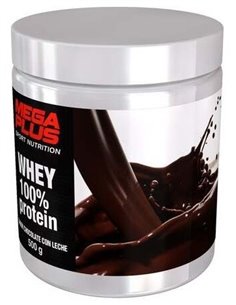 Whey 100% Prot Chocolate Con Leche 500Gr. de Mega Plus