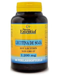 Lecitina De Soja 1200Mg. 90Perlas de Nature Essential
