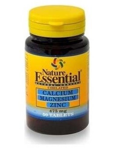 Calcio-Magnesio-Zinc 520Mg. 50Comp. de Nature Essential