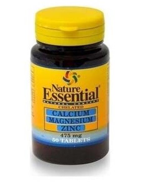 Calcio-Magnesio-Zinc 520Mg. 50Comp. de Nature Essential