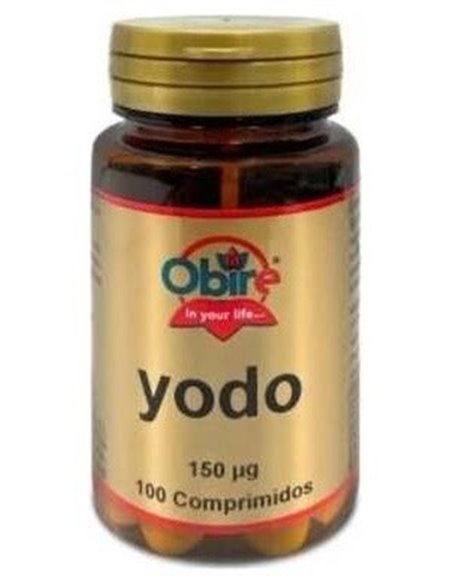 Yodo 150Mcg 100Comp. de Obire