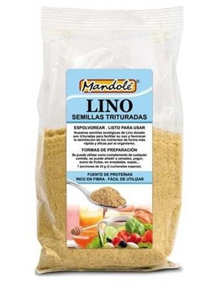Semillas De Lino Triturado 175Gr. Bio de Mandole