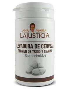 Levadura Cerveza+Germen Trigo+Tiamina B1 80Comp. de Ana Maria Lajusticia