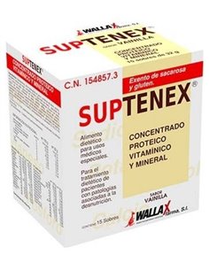 Suptenex Vainilla 15 Sobres de Wallax Farma