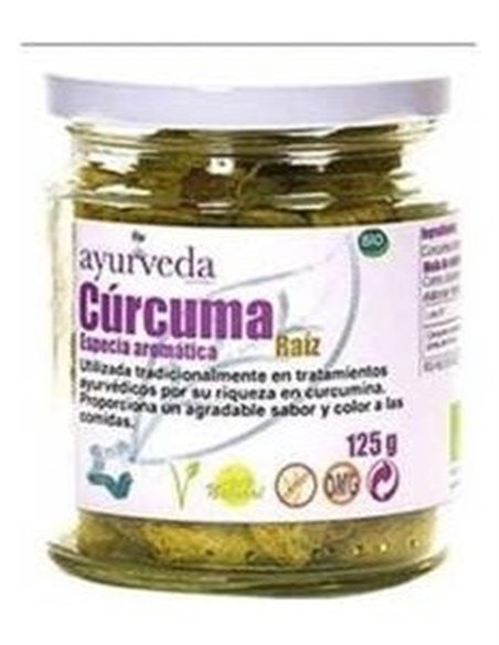 Curcuma Raiz Bio 125 G de Ayurveda Autentico