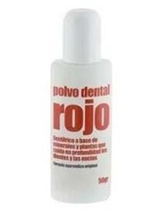 Polvo Dental Rojo 60 Gramos Ayurveda Autentico