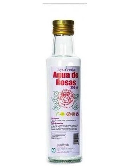 Agua De Rosas Rojas 250 Mililitros Ayurveda Autentico