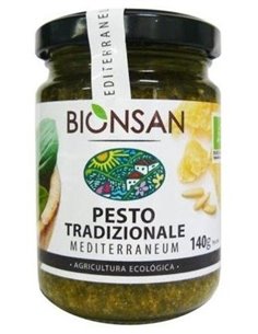 Pesto Tradicional Con Piñones 140Gr. Eco de Bionsan