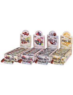 Pro 36 Barrita Proteica 36% F.Bosque 24Udsx35 Gr de Best Protein