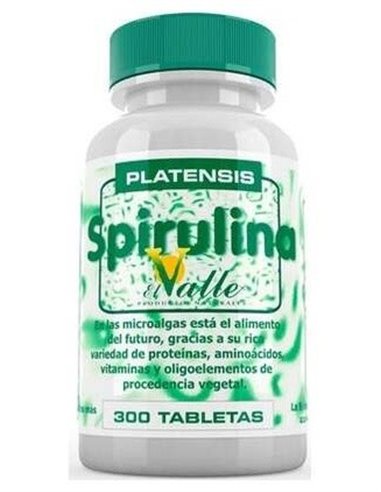 Spirulina 400Mg. 300Comp. de El Valle