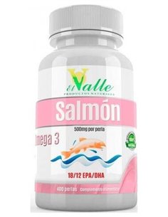 Aceite De Salmon  400Perlas de El Valle