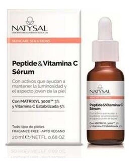 Sérum Péptide & Vitamina C 20 ml. de Natysal