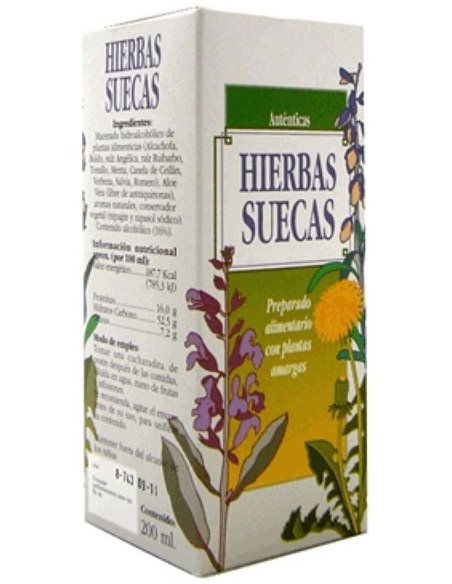 Hierbas Suecas Elixir 200Ml de Espadiet