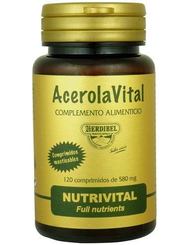Acerolavital 580 Mg 120 Comp de Herdibel