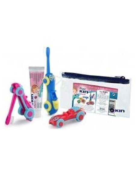 Cepillo Kin Viaje Infantil Inicio + Pasta 25Ml de Kin