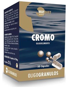 Cromo Oligogranulos 50Caps. de Waydiet Natural Products
