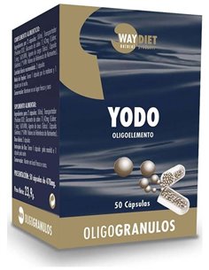 Yodo Oligogranulos 50Caps. de Waydiet Natural Products