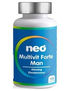 Multivit Forte Man Ginseng Eleuterococo 120Comp. de Neo