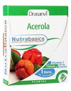 Acerola 30 Capsulas Nutrabasicos Drasanvi