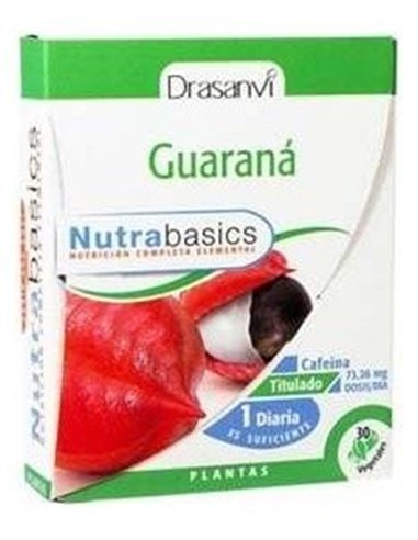 Guarana 30 Capsulas Nutrabasicos Drasanvi