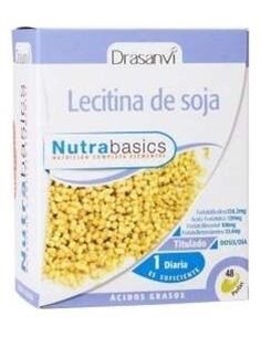 Nutrabasics Lecitina De Soja 1200Mg. 48Perlas de Drasanvi