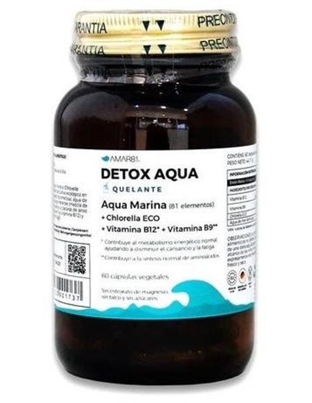 Detox Aqua 60 Cápsulas  Amar81