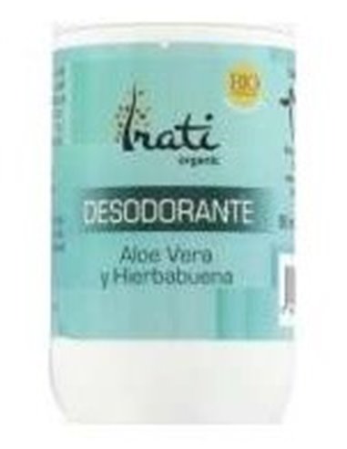 Desodorante Aloe Vera-Hierbabuena Bio Roll-On 50Ml de Irati Organic