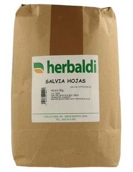 Hierba Salvia Hoja Triturada 1Kg. de Herbaldi