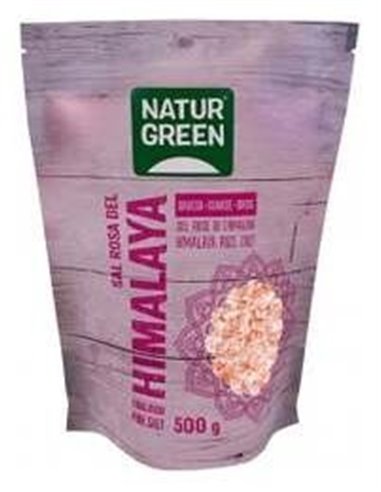Sal del Himalaya Gruesa 500 G de Naturgreen