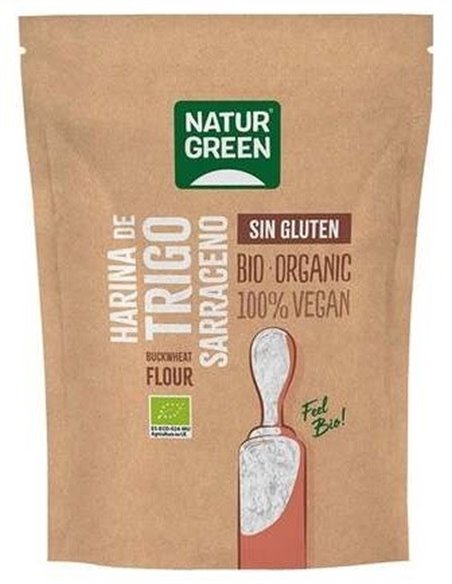 Harina de Trigo Sarraceno Bio sin Gluten 500 G de Naturgreen