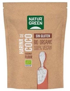 Harina de Coco Bio sin Gluten 500 G de Naturgreen