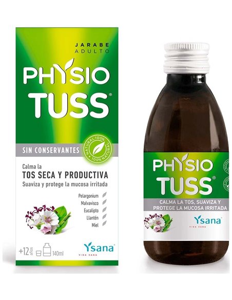 Physio Tuss Adult Preservative Free 140 Ml de Ysana