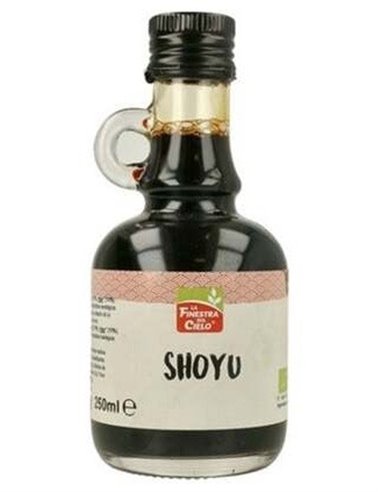 Salsa De Soja Shoyu Vidrio 250Ml Bio de La Finestra Sul Cielo