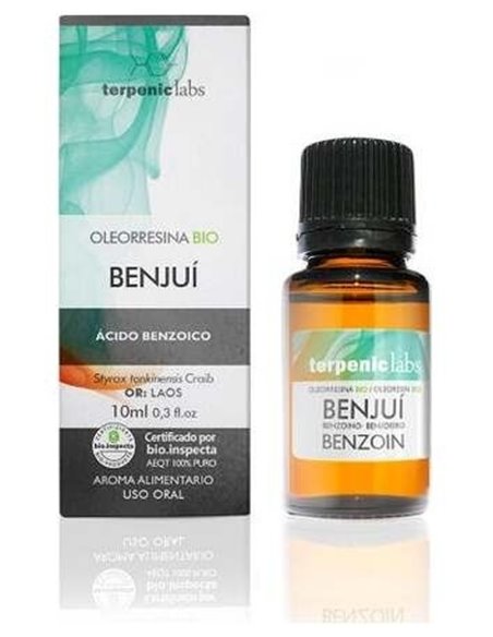 Benjui Aceite Esencial Bio 10Ml. Oleoresina de Terpenic
