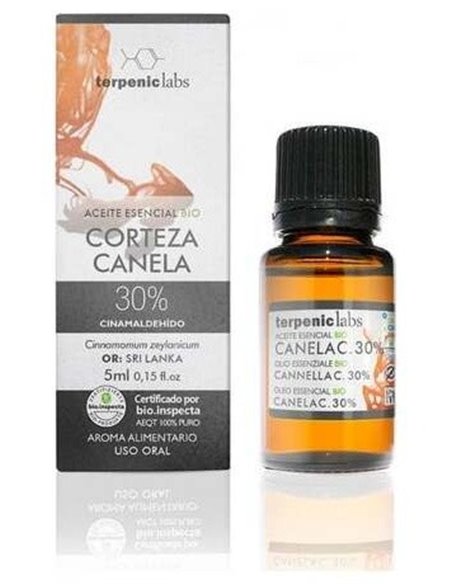 Canela De Ceylan Corteza 30% Aceite Esencial 5Ml. de Terpenic