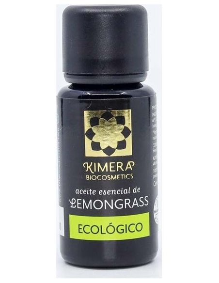Lemongrass Aceite Esencial 15Ml. Bio  Kimera de Taller Madreselva