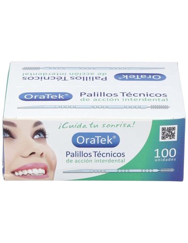 Palillos Tecnicos Oratek Cepillo Interdental 100Ud de Oratek