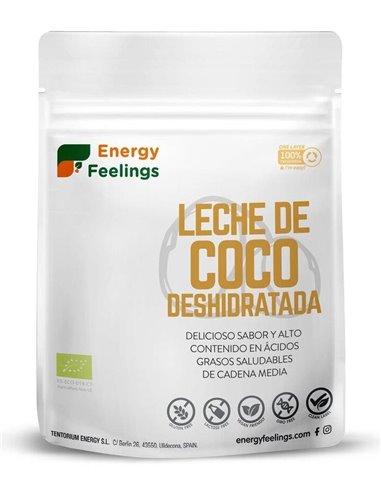Leche De Coco Deshidratada 200 Gr Eco Vegan Sg de Energy Feelings