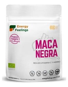 Maca Negra Polvo 200Gr. Eco Vegan Sg de Energy Feelings