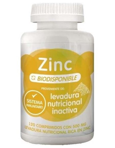Levadura Nutricional Zinc 120Comp. Vegan Sg de Energy Feelings